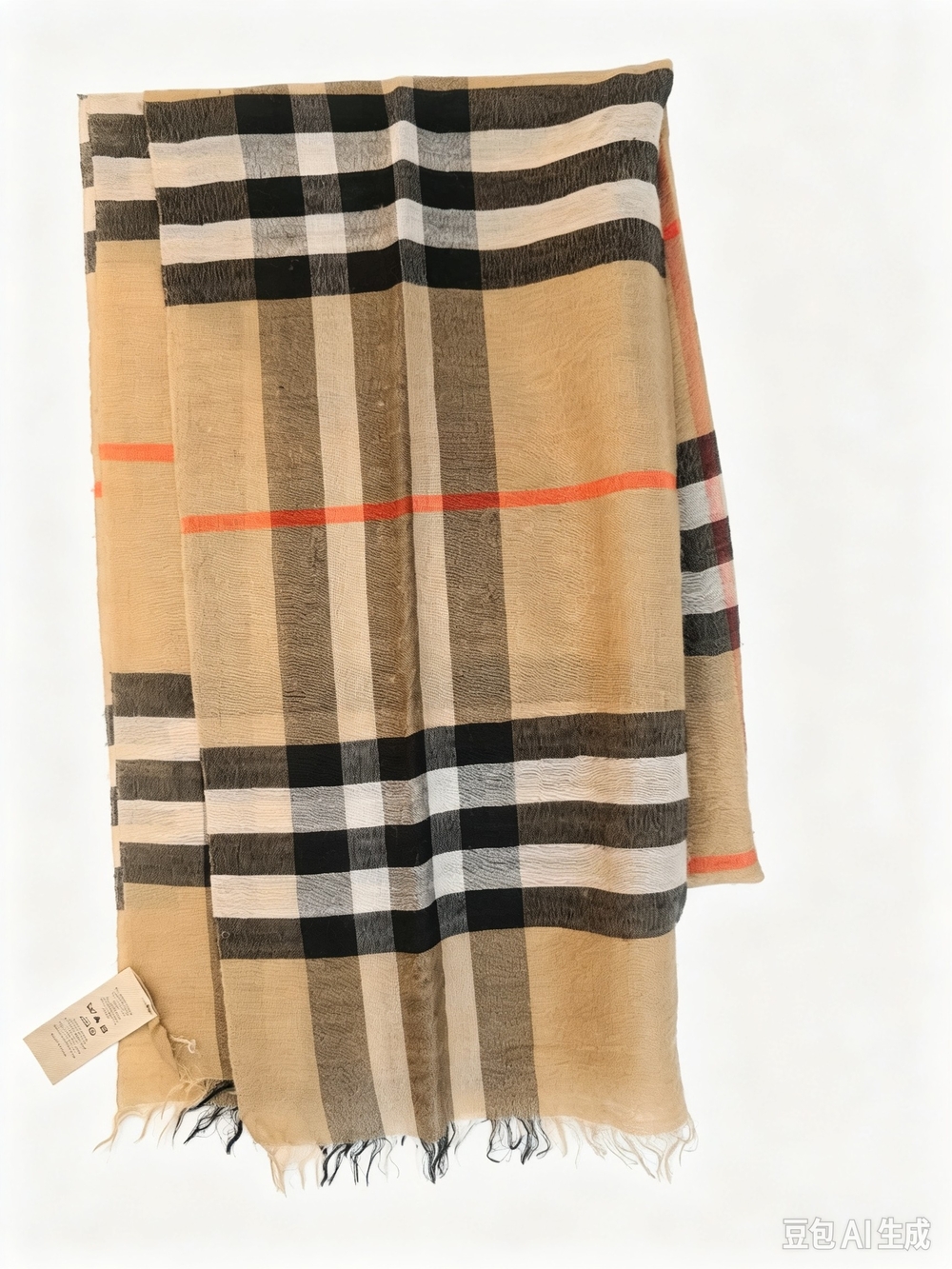 urberry Classic Check Lightweight Scarf